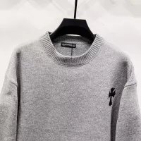 Cheap Chrome Hearts Sweaters Long Sleeved For Unisex #1377676 Replica Wholesale [$52.00 USD] [ITEM#1377676] on Replica Chrome Hearts Sweaters