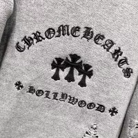 Cheap Chrome Hearts Sweaters Long Sleeved For Unisex #1377676 Replica Wholesale [$52.00 USD] [ITEM#1377676] on Replica Chrome Hearts Sweaters