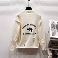 Cheap Chrome Hearts Sweaters Long Sleeved For Unisex #1377678 Replica Wholesale [$52.00 USD] [ITEM#1377678] on Replica Chrome Hearts Sweaters