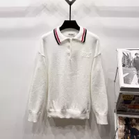 Cheap MIU MIU Sweaters Long Sleeved For Unisex #1377679 Replica Wholesale [$56.00 USD] [ITEM#1377679] on Replica MIU MIU Sweaters