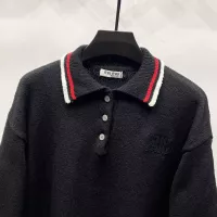 Cheap MIU MIU Sweaters Long Sleeved For Unisex #1377680 Replica Wholesale [$56.00 USD] [ITEM#1377680] on Replica MIU MIU Sweaters