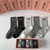 Cheap MIU MIU Socks #1377719 Replica Wholesale [$29.00 USD] [ITEM#1377719] on Replica MIU MIU Socks