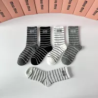 Cheap MIU MIU Socks #1377719 Replica Wholesale [$29.00 USD] [ITEM#1377719] on Replica MIU MIU Socks