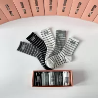 Cheap MIU MIU Socks #1377719 Replica Wholesale [$29.00 USD] [ITEM#1377719] on Replica MIU MIU Socks