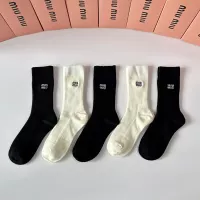 Cheap MIU MIU Socks #1377723 Replica Wholesale [$29.00 USD] [ITEM#1377723] on Replica MIU MIU Socks