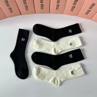 Cheap MIU MIU Socks #1377723 Replica Wholesale [$29.00 USD] [ITEM#1377723] on Replica MIU MIU Socks