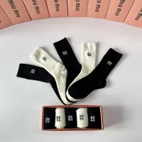 Cheap MIU MIU Socks #1377723 Replica Wholesale [$29.00 USD] [ITEM#1377723] on Replica MIU MIU Socks