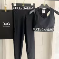 Cheap Dolce &amp; Gabbana D&amp;G Yoga Tracksuits For Women #1377737 Replica Wholesale [$40.00 USD] [ITEM#1377737] on Replica Dolce &amp; Gabbana D&amp;G Tracksuits
