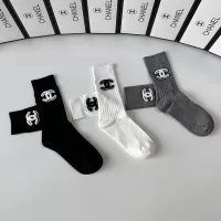Cheap Chanel Socks #1377745 Replica Wholesale [$32.00 USD] [ITEM#1377745] on Replica Chanel Socks