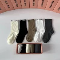 Cheap MIU MIU Socks #1377747 Replica Wholesale [$29.00 USD] [ITEM#1377747] on Replica MIU MIU Socks