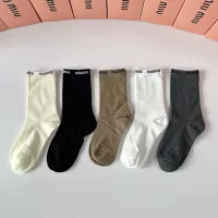 Cheap MIU MIU Socks #1377747 Replica Wholesale [$29.00 USD] [ITEM#1377747] on Replica MIU MIU Socks