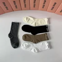 Cheap MIU MIU Socks #1377747 Replica Wholesale [$29.00 USD] [ITEM#1377747] on Replica MIU MIU Socks