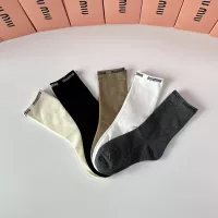 Cheap MIU MIU Socks #1377747 Replica Wholesale [$29.00 USD] [ITEM#1377747] on Replica MIU MIU Socks