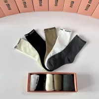 Cheap MIU MIU Socks #1377747 Replica Wholesale [$29.00 USD] [ITEM#1377747] on Replica MIU MIU Socks
