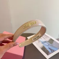Cheap MIU MIU Headband For Women #1377755 Replica Wholesale [$27.00 USD] [ITEM#1377755] on Replica MIU MIU Headband