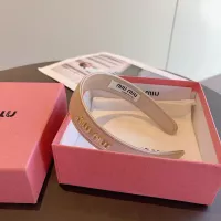 Cheap MIU MIU Headband For Women #1377755 Replica Wholesale [$27.00 USD] [ITEM#1377755] on Replica MIU MIU Headband