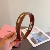 Cheap MIU MIU Headband For Women #1377756 Replica Wholesale [$27.00 USD] [ITEM#1377756] on Replica MIU MIU Headband
