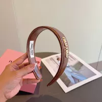 Cheap MIU MIU Headband For Women #1377756 Replica Wholesale [$27.00 USD] [ITEM#1377756] on Replica MIU MIU Headband