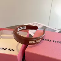 Cheap MIU MIU Headband For Women #1377756 Replica Wholesale [$27.00 USD] [ITEM#1377756] on Replica MIU MIU Headband