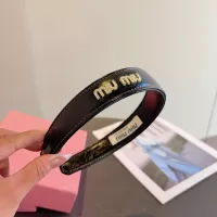 Cheap MIU MIU Headband For Women #1377757 Replica Wholesale [$27.00 USD] [ITEM#1377757] on Replica MIU MIU Headband