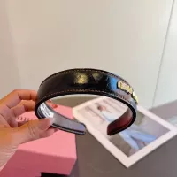 Cheap MIU MIU Headband For Women #1377757 Replica Wholesale [$27.00 USD] [ITEM#1377757] on Replica MIU MIU Headband