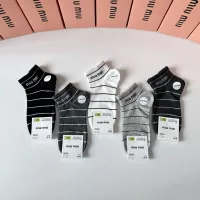 Cheap MIU MIU Socks #1377786 Replica Wholesale [$27.00 USD] [ITEM#1377786] on Replica MIU MIU Socks