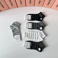 Cheap MIU MIU Socks #1377786 Replica Wholesale [$27.00 USD] [ITEM#1377786] on Replica MIU MIU Socks