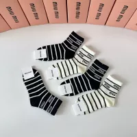Cheap MIU MIU Socks #1377787 Replica Wholesale [$27.00 USD] [ITEM#1377787] on Replica MIU MIU Socks