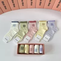 Cheap MIU MIU Socks #1377788 Replica Wholesale [$27.00 USD] [ITEM#1377788] on Replica MIU MIU Socks