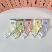 Cheap MIU MIU Socks #1377788 Replica Wholesale [$27.00 USD] [ITEM#1377788] on Replica MIU MIU Socks
