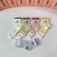 Cheap MIU MIU Socks #1377788 Replica Wholesale [$27.00 USD] [ITEM#1377788] on Replica MIU MIU Socks