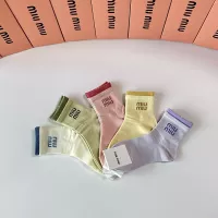 Cheap MIU MIU Socks #1377788 Replica Wholesale [$27.00 USD] [ITEM#1377788] on Replica MIU MIU Socks