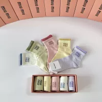 Cheap MIU MIU Socks #1377788 Replica Wholesale [$27.00 USD] [ITEM#1377788] on Replica MIU MIU Socks