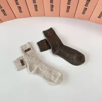 Cheap MIU MIU Socks #1377790 Replica Wholesale [$29.00 USD] [ITEM#1377790] on Replica MIU MIU Socks