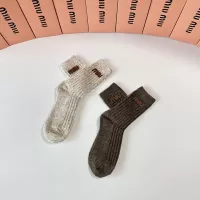 Cheap MIU MIU Socks #1377790 Replica Wholesale [$29.00 USD] [ITEM#1377790] on Replica MIU MIU Socks