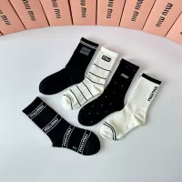 Cheap MIU MIU Socks #1377791 Replica Wholesale [$29.00 USD] [ITEM#1377791] on Replica MIU MIU Socks
