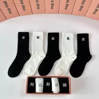 Cheap MIU MIU Socks #1377797 Replica Wholesale [$29.00 USD] [ITEM#1377797] on Replica MIU MIU Socks