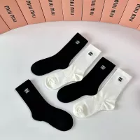 Cheap MIU MIU Socks #1377797 Replica Wholesale [$29.00 USD] [ITEM#1377797] on Replica MIU MIU Socks