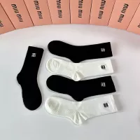 Cheap MIU MIU Socks #1377797 Replica Wholesale [$29.00 USD] [ITEM#1377797] on Replica MIU MIU Socks