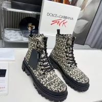 Cheap Dolce &amp; Gabbana D&amp;G Boots For Men #1377862 Replica Wholesale [$135.00 USD] [ITEM#1377862] on Replica Dolce &amp; Gabbana D&amp;G Boots
