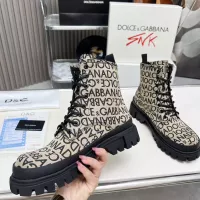 Cheap Dolce &amp; Gabbana D&amp;G Boots For Men #1377862 Replica Wholesale [$135.00 USD] [ITEM#1377862] on Replica Dolce &amp; Gabbana D&amp;G Boots