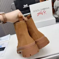 Cheap Dolce &amp; Gabbana D&amp;G Boots For Men #1377863 Replica Wholesale [$135.00 USD] [ITEM#1377863] on Replica Dolce &amp; Gabbana D&amp;G Boots