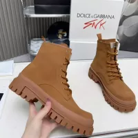 Cheap Dolce &amp; Gabbana D&amp;G Boots For Men #1377863 Replica Wholesale [$135.00 USD] [ITEM#1377863] on Replica Dolce &amp; Gabbana D&amp;G Boots