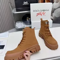 Cheap Dolce &amp; Gabbana D&amp;G Boots For Men #1377863 Replica Wholesale [$135.00 USD] [ITEM#1377863] on Replica Dolce &amp; Gabbana D&amp;G Boots