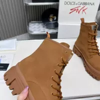Cheap Dolce &amp; Gabbana D&amp;G Boots For Men #1377863 Replica Wholesale [$135.00 USD] [ITEM#1377863] on Replica Dolce &amp; Gabbana D&amp;G Boots