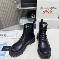 Cheap Dolce &amp; Gabbana D&amp;G Boots For Men #1377864 Replica Wholesale [$135.00 USD] [ITEM#1377864] on Replica Dolce &amp; Gabbana D&amp;G Boots
