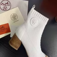 Cheap Hermes Boots For Women #1377867 Replica Wholesale [$92.00 USD] [ITEM#1377867] on Replica Hermes Boots