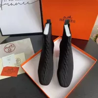 Cheap Hermes Boots For Women #1377868 Replica Wholesale [$92.00 USD] [ITEM#1377868] on Replica Hermes Boots
