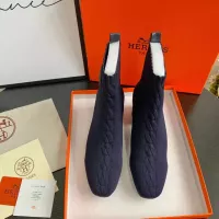 Cheap Hermes Boots For Women #1377869 Replica Wholesale [$92.00 USD] [ITEM#1377869] on Replica Hermes Boots