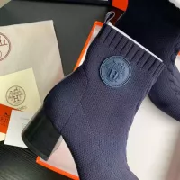 Cheap Hermes Boots For Women #1377869 Replica Wholesale [$92.00 USD] [ITEM#1377869] on Replica Hermes Boots